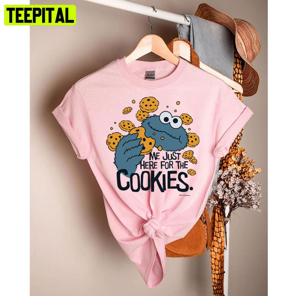 Cookie Monster Me Just Here For The Cookies Baby Unisex T-Shirt Cookie Monster Me Just Here For The Cookies Baby Unisex T-Shirt