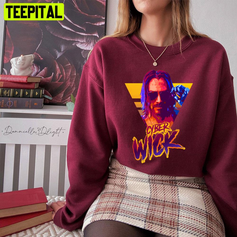 Cyber Jonh Wick Retro Unisex T-Shirt Cyber Jonh Wick Retro Unisex T-Shirt