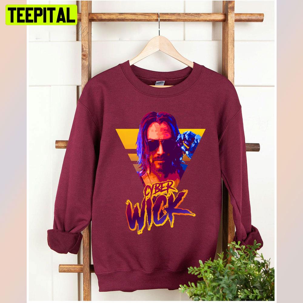 Cyber Jonh Wick Retro Unisex T-Shirt Cyber Jonh Wick Retro Unisex T-Shirt