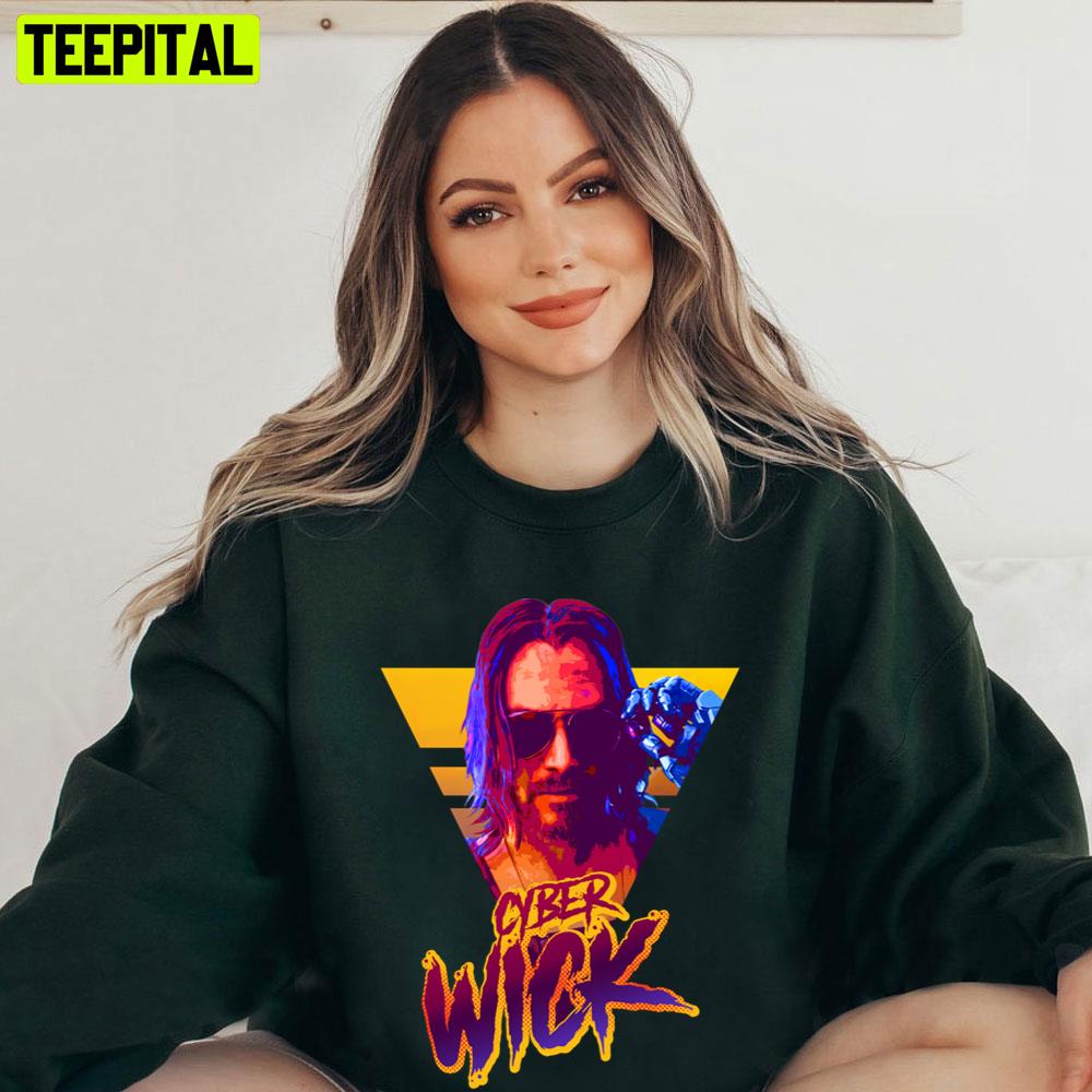 Cyber Jonh Wick Retro Unisex T-Shirt Cyber Jonh Wick Retro Unisex T-Shirt