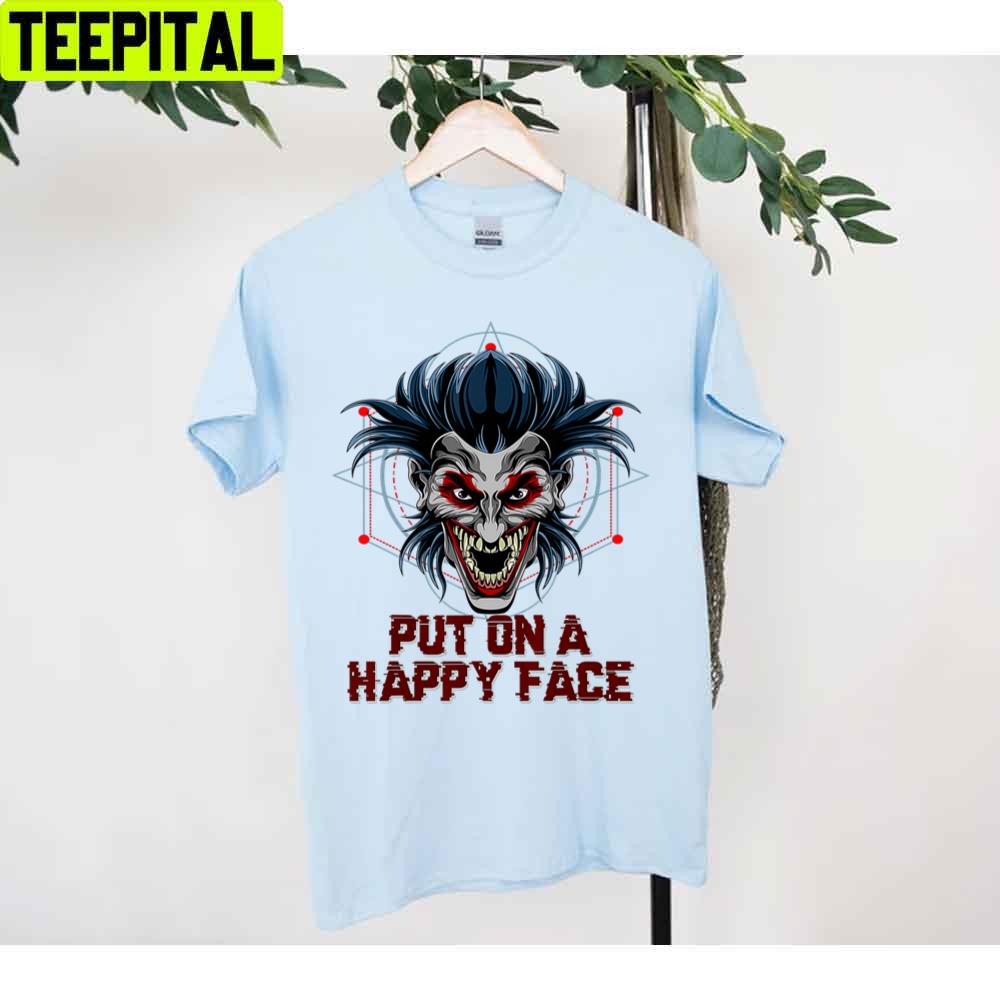 Halloween Evil Killer Scary Clown Horror Unisex T-Shirt Halloween Evil Killer Scary Clown Horror Unisex T-Shirt
