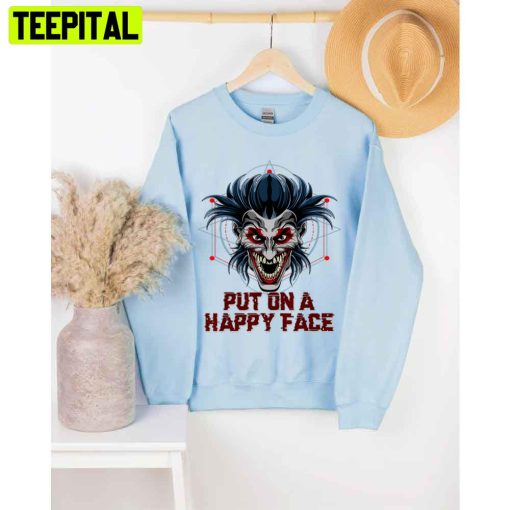 Halloween Evil Killer Scary Clown Horror Unisex T-Shirt