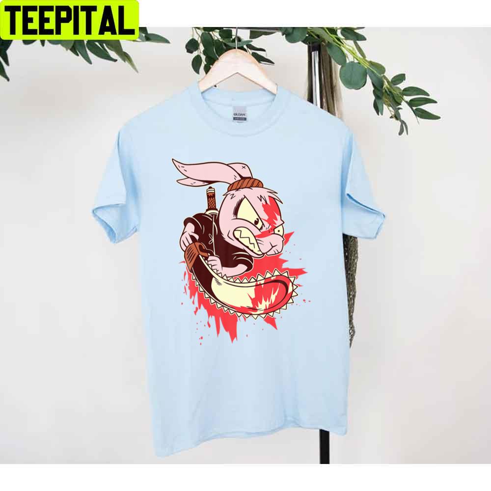 Horror Movie Killer Rabbit Bad Bun Unisex T-Shirt Horror Movie Killer Rabbit Bad Bun Unisex T-Shirt