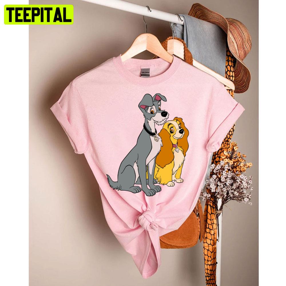 Lady And The Tr Stand Together Disney Unisex T-Shirt Lady And The Tr Stand Together Disney Unisex T-Shirt