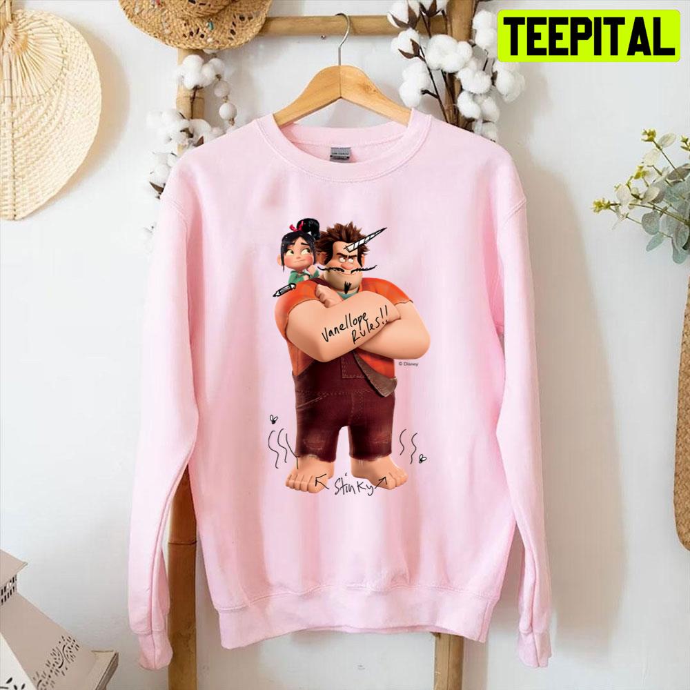 Ralph & Vanellope Vanellope Rules Unisex T-Shirt Ralph & Vanellope Vanellope Rules Unisex T-Shirt