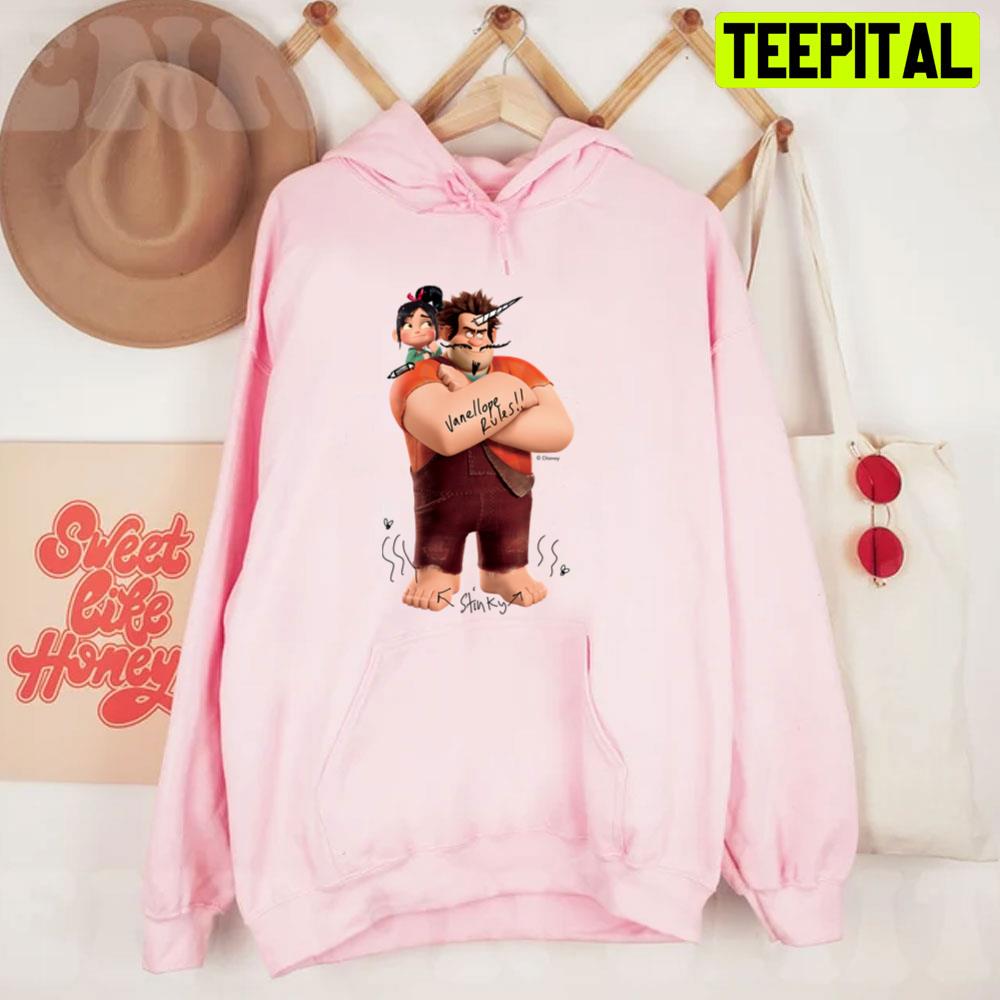 Ralph & Vanellope Vanellope Rules Unisex T-Shirt Ralph & Vanellope Vanellope Rules Unisex T-Shirt