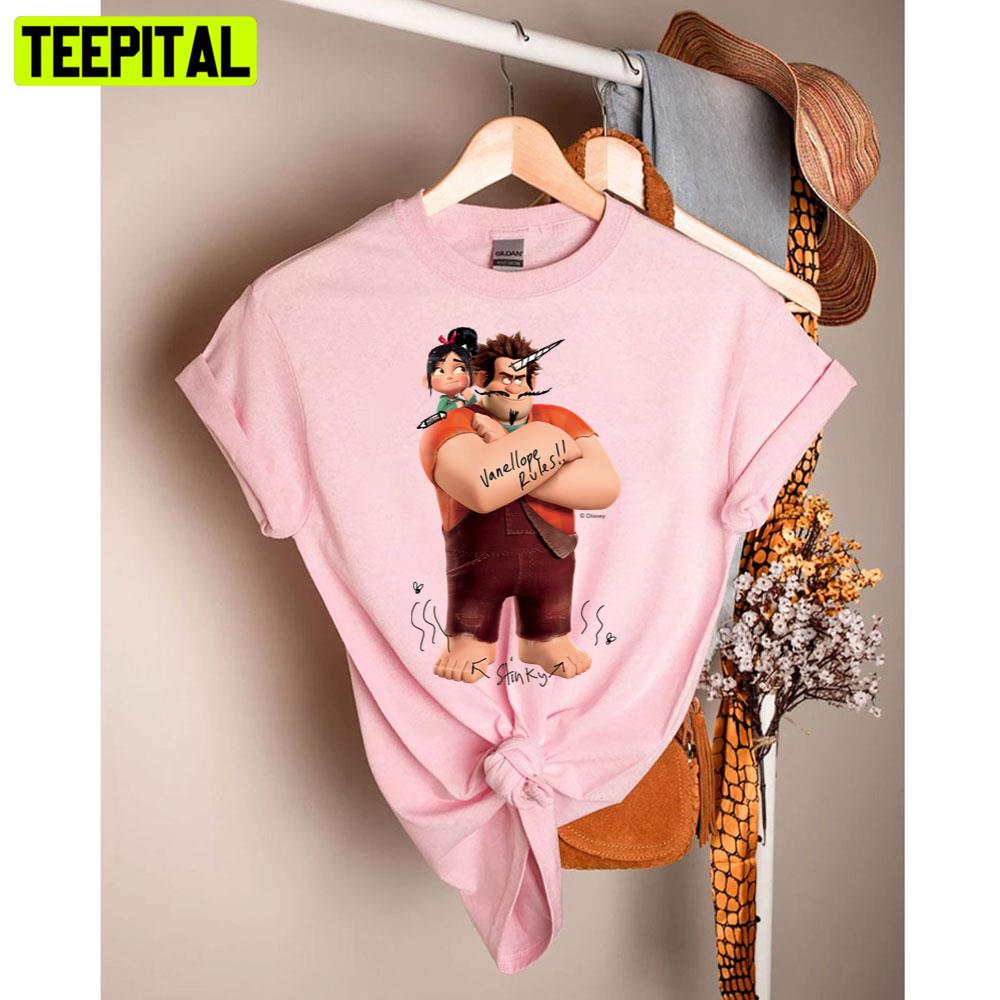 Ralph & Vanellope Vanellope Rules Unisex T-Shirt Ralph & Vanellope Vanellope Rules Unisex T-Shirt