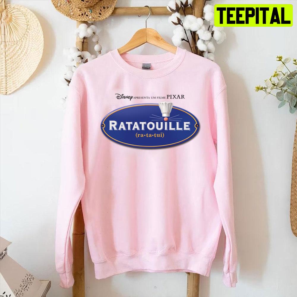 Ratatouille Movie Logo Design Disney Unisex T-Shirt Ratatouille Movie Logo Design Disney Unisex T-Shirt