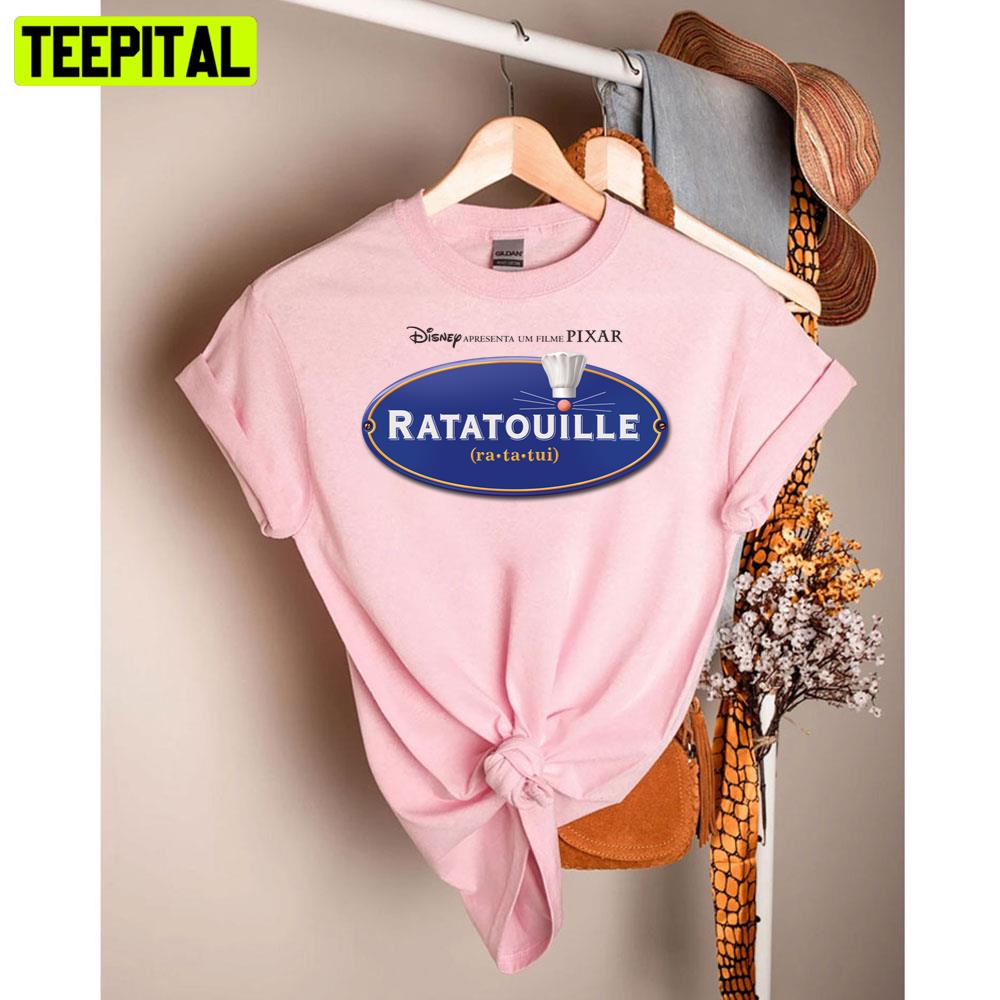 Ratatouille Movie Logo Design Disney Unisex T-Shirt Ratatouille Movie Logo Design Disney Unisex T-Shirt