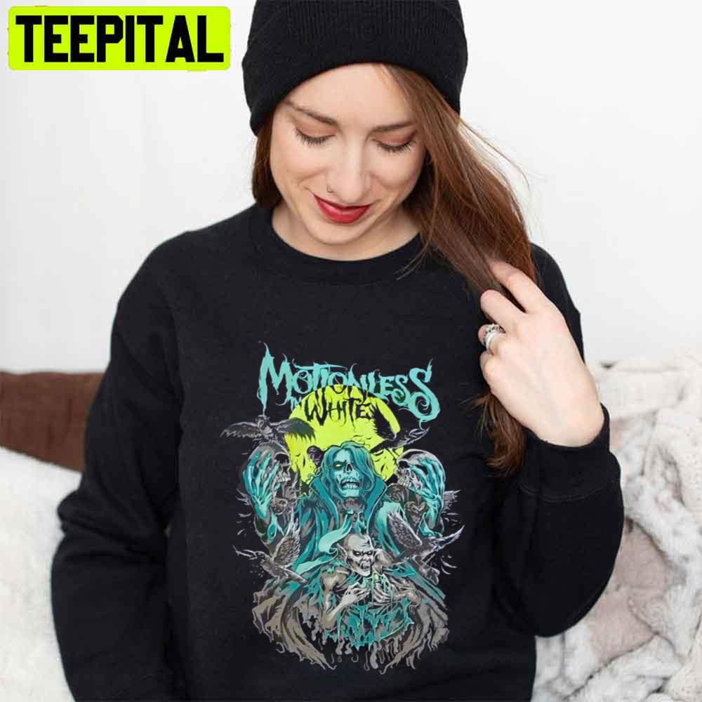 Reacted Skull Motionless In White Unisex T-Shirt Reacted Skull Motionless In White Unisex T-Shirt
