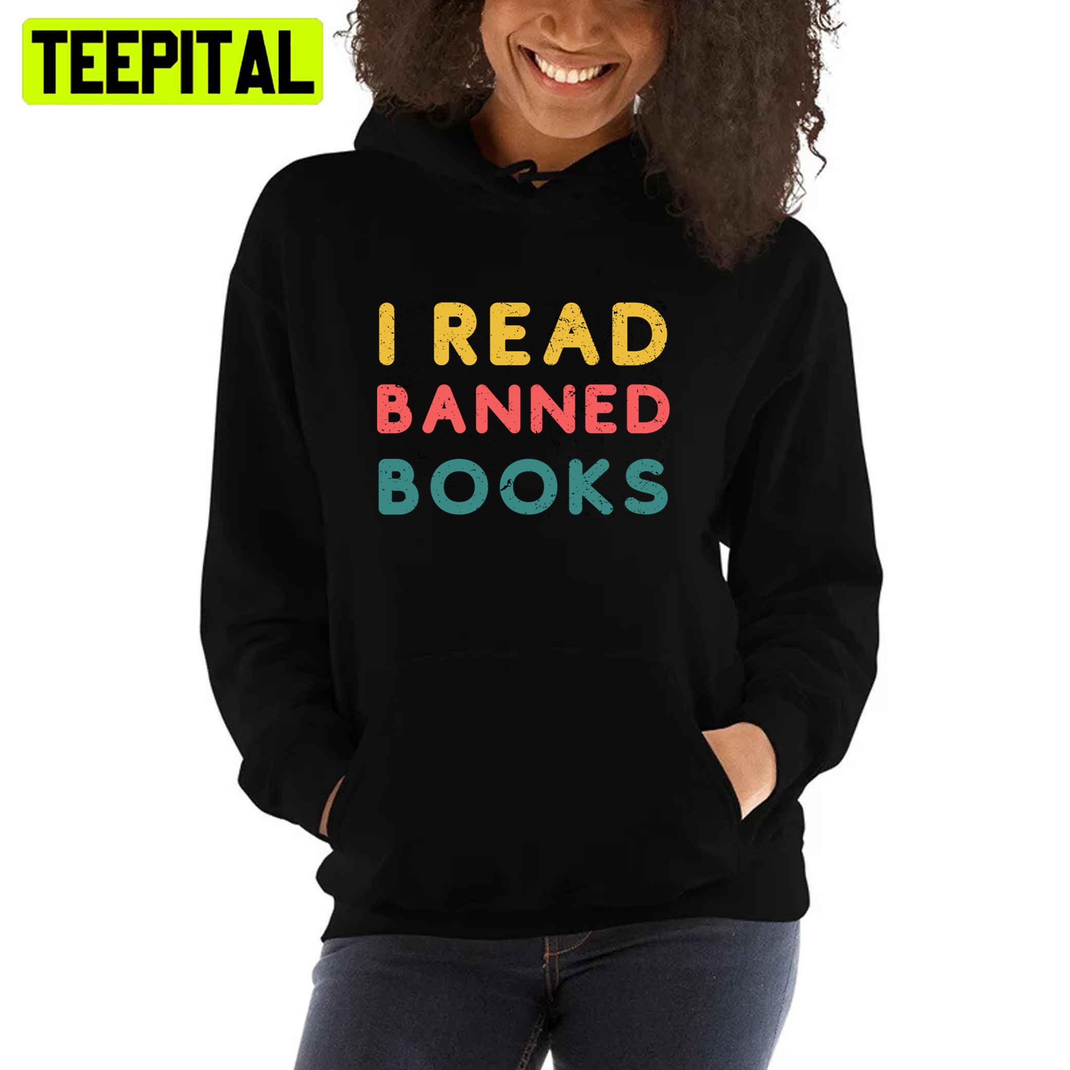 Retro I Read Banned Books Unisex T-Shirt Retro I Read Banned Books Unisex T-Shirt