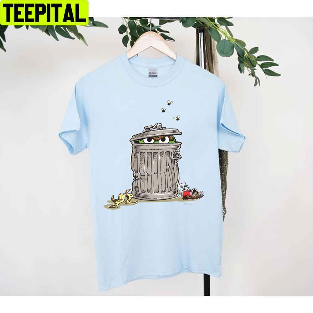 Vintage Oscar In Trash Can Unisex T-Shirt Vintage Oscar In Trash Can Unisex T-Shirt