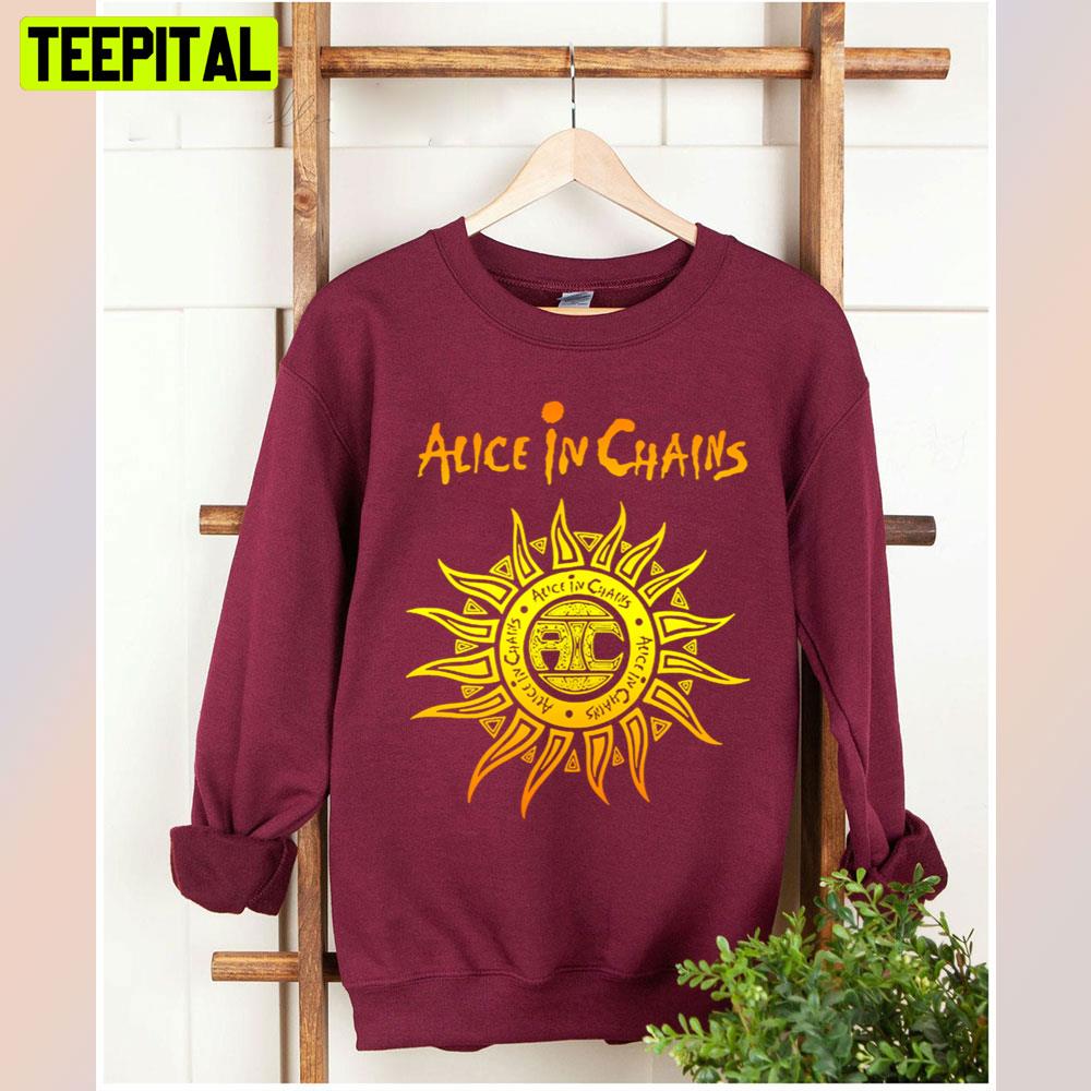Yellow Sun In Chains Alice Unisex T-Shirt Yellow Sun In Chains Alice Unisex T-Shirt