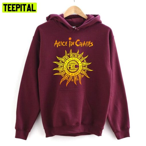 Yellow Sun In Chains Alice Unisex T-Shirt
