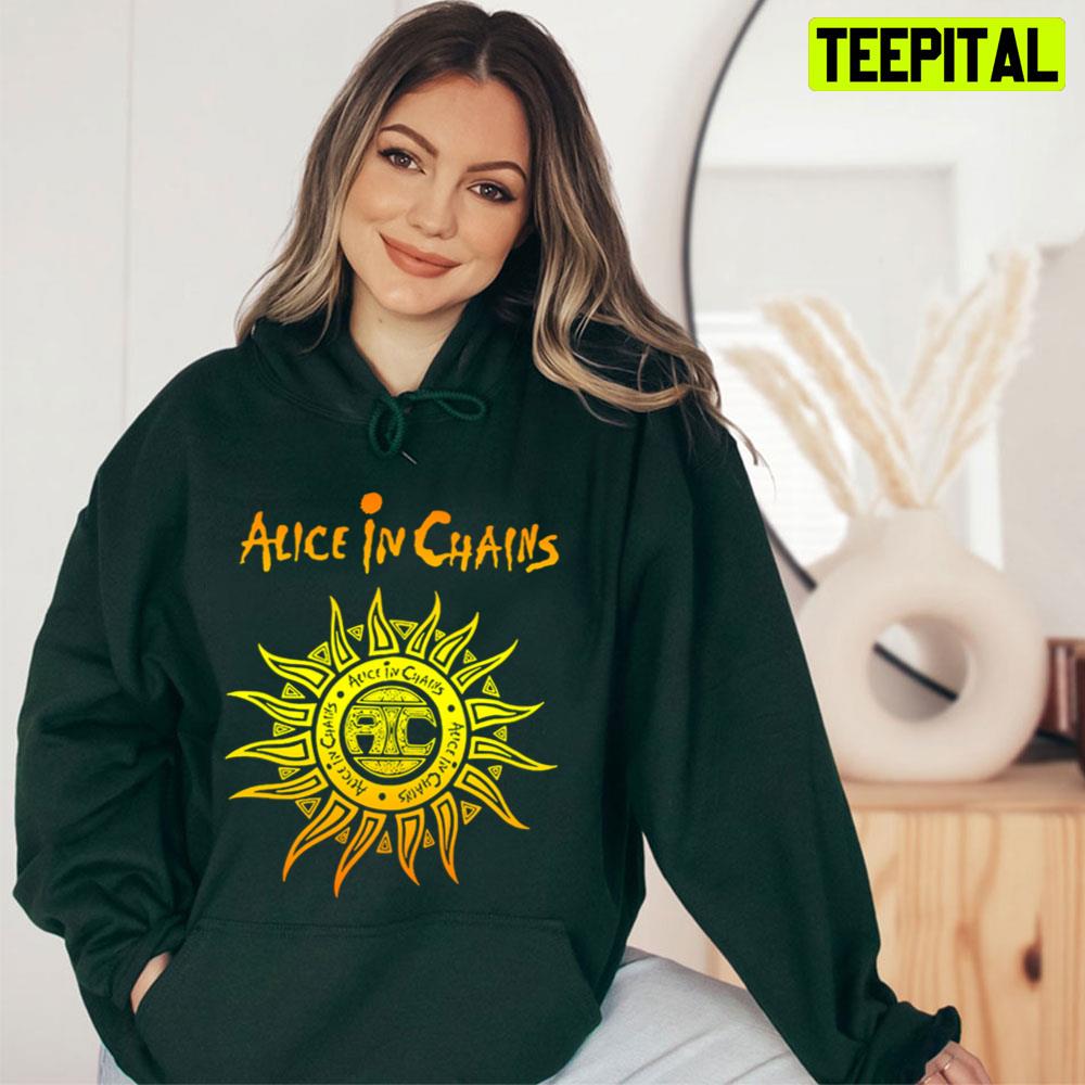 Yellow Sun In Chains Alice Unisex T-Shirt Yellow Sun In Chains Alice Unisex T-Shirt