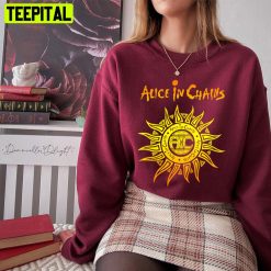 Yellow Sun In Chains Alice Unisex T-Shirt