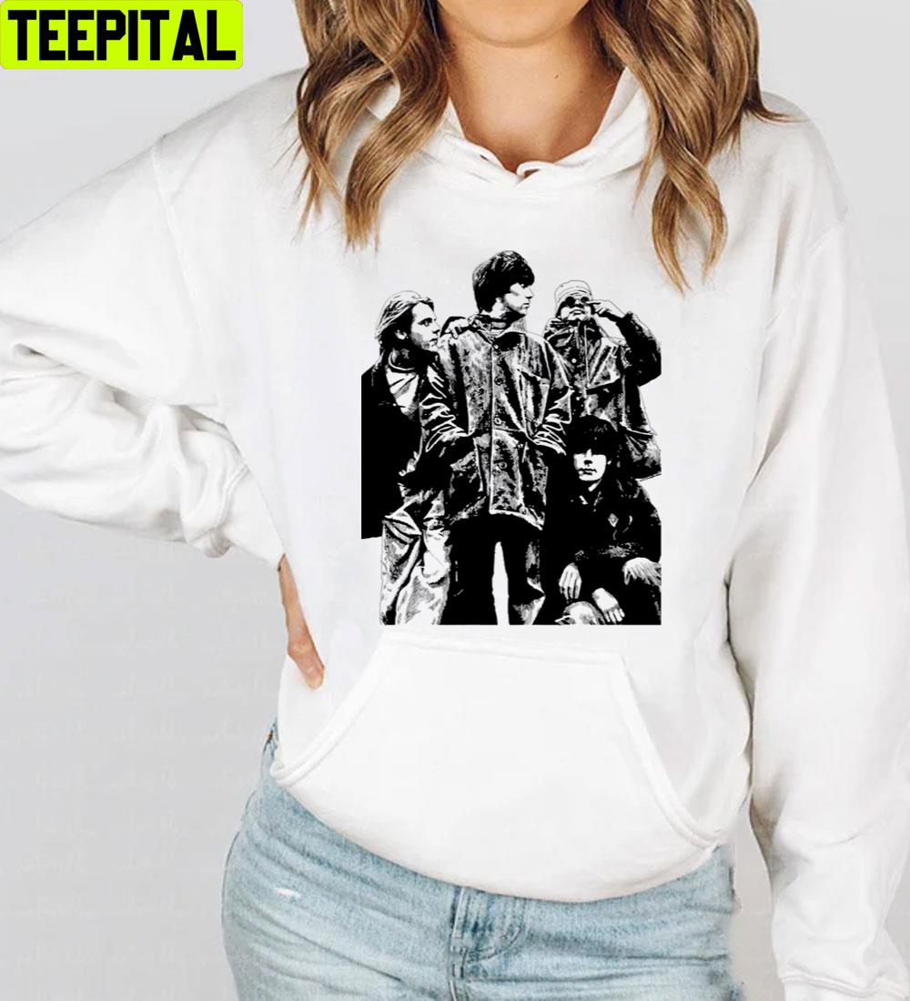 Black All Member The Stone Roses Unisex T-Shirt Black All Member The Stone Roses Unisex T-Shirt