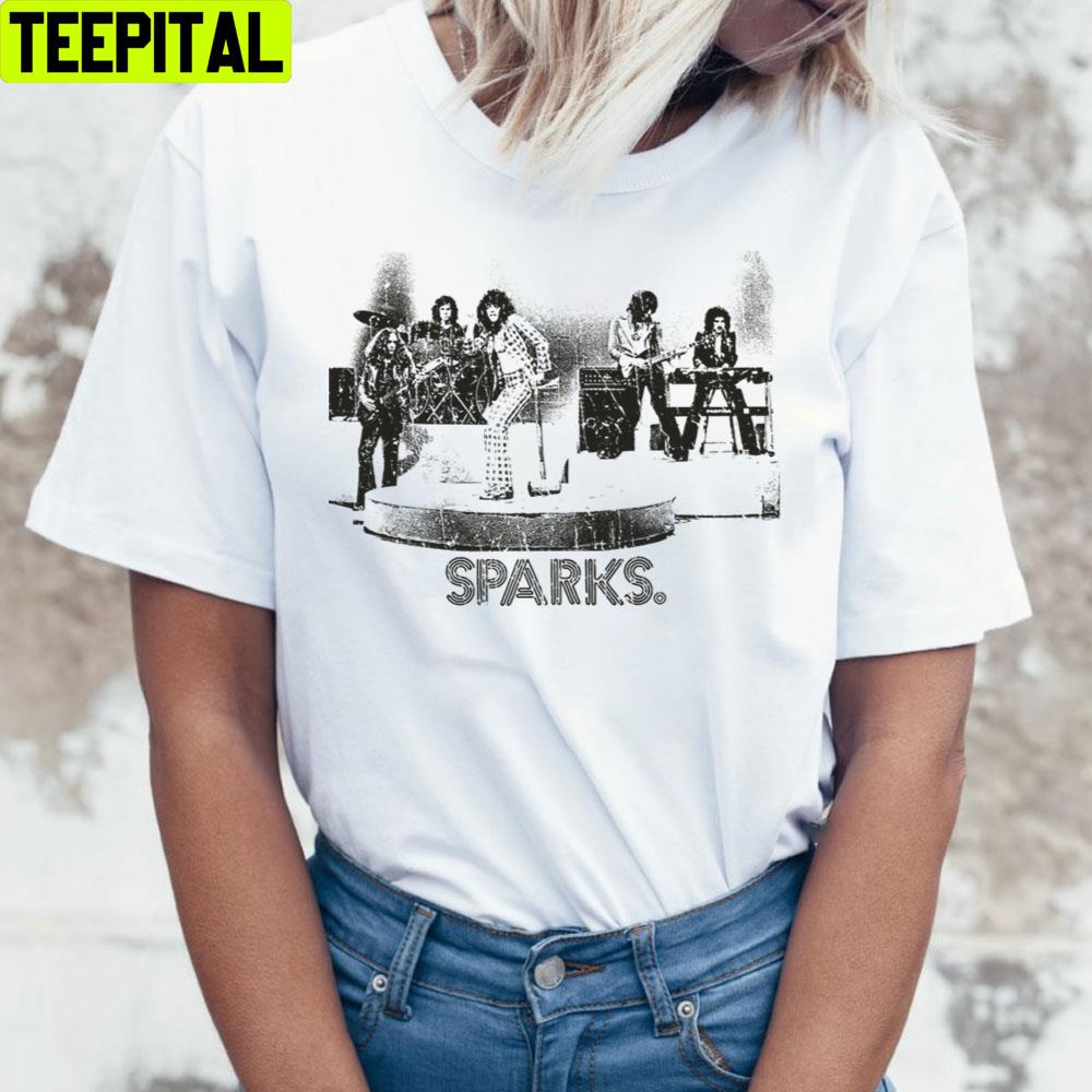 Black Style Rock Sparks Unisex T-Shirt Black Style Rock Sparks Unisex T-Shirt