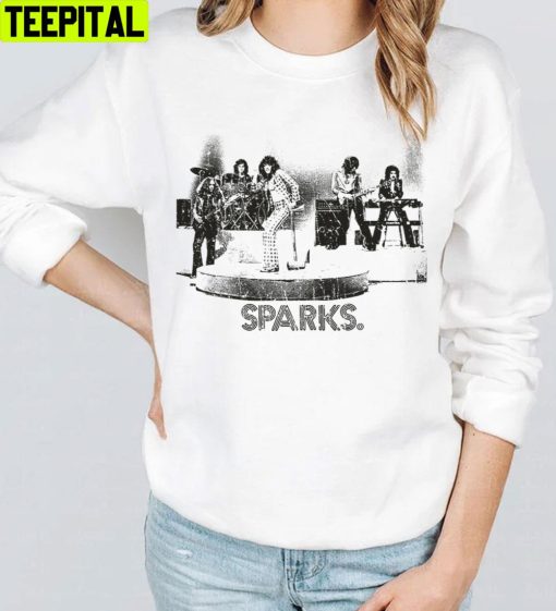 Black Style Rock Sparks Unisex T-Shirt