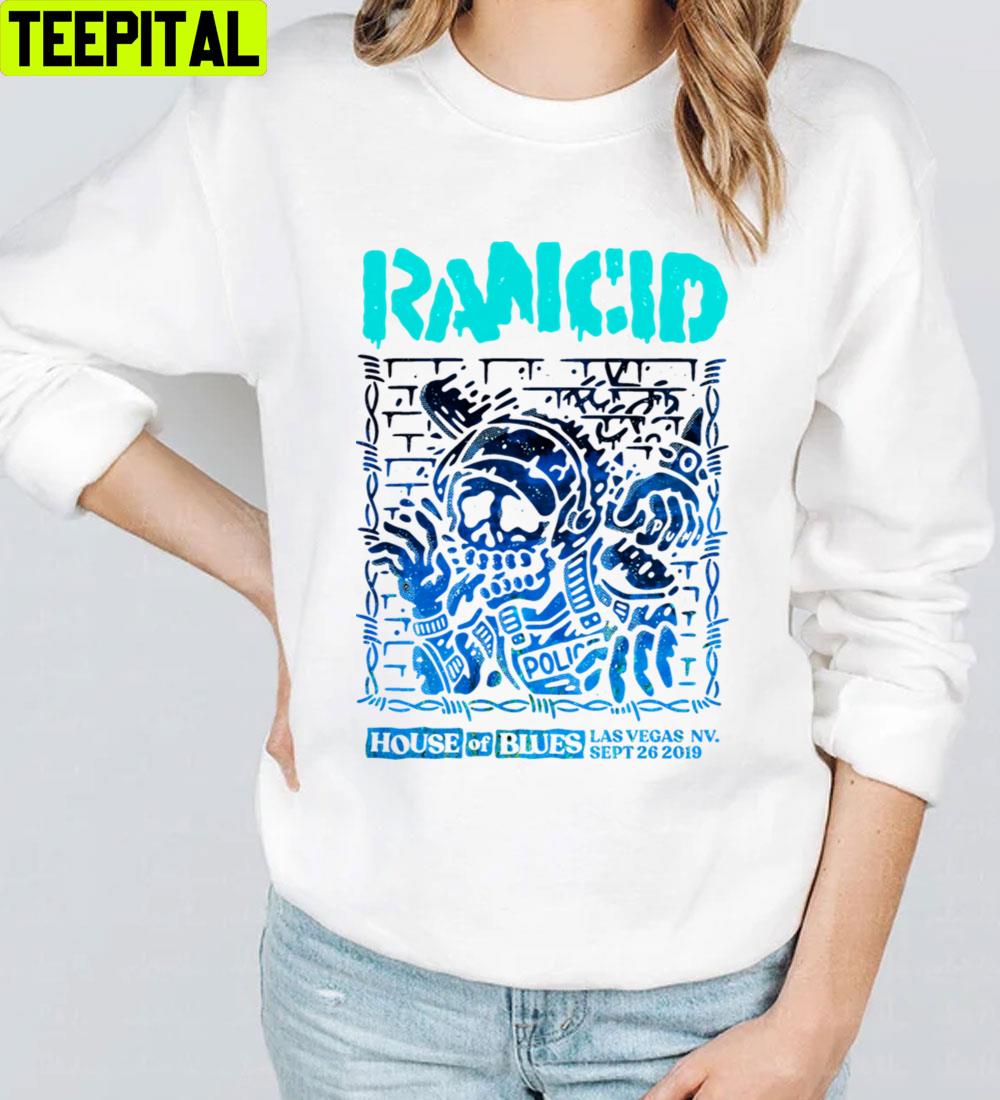 Blue Neon Rancid Unisex T-Shirt Blue Neon Rancid Unisex T-Shirt