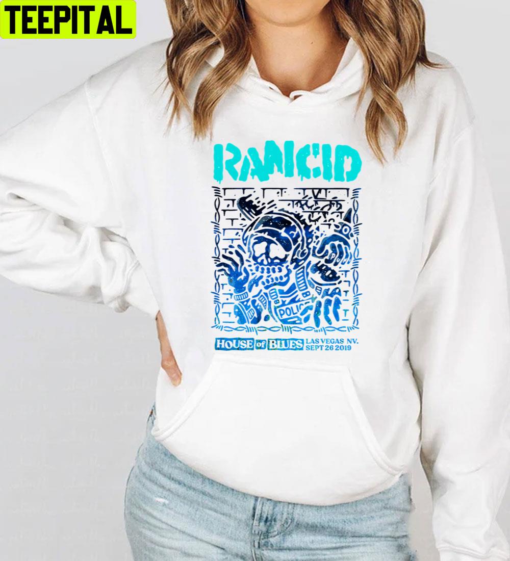 Blue Neon Rancid Unisex T-Shirt Blue Neon Rancid Unisex T-Shirt