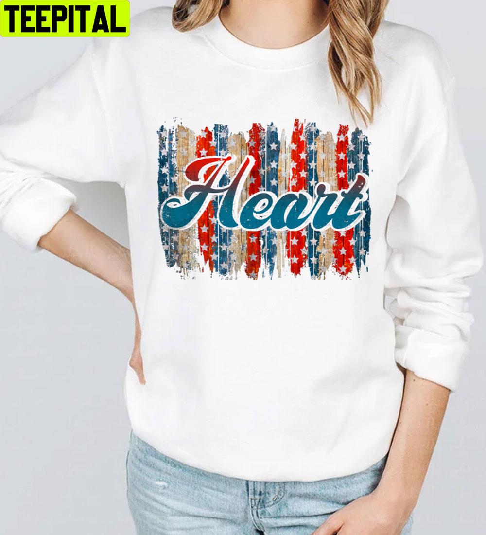 Graphic Stars Heart Unisex T-Shirt Graphic Stars Heart Unisex T-Shirt