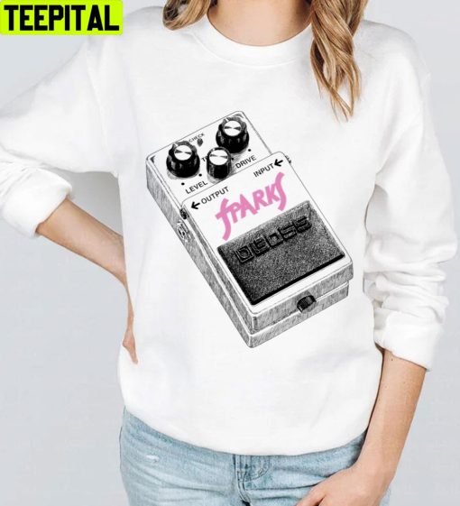 Guitar Pedal Sparks Unisex T-Shirt