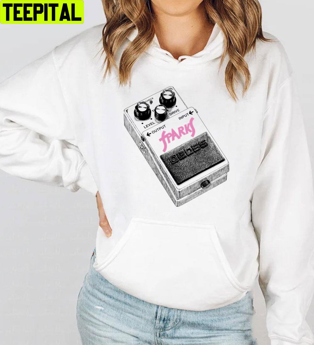 Guitar Pedal Sparks Unisex T-Shirt Guitar Pedal Sparks Unisex T-Shirt
