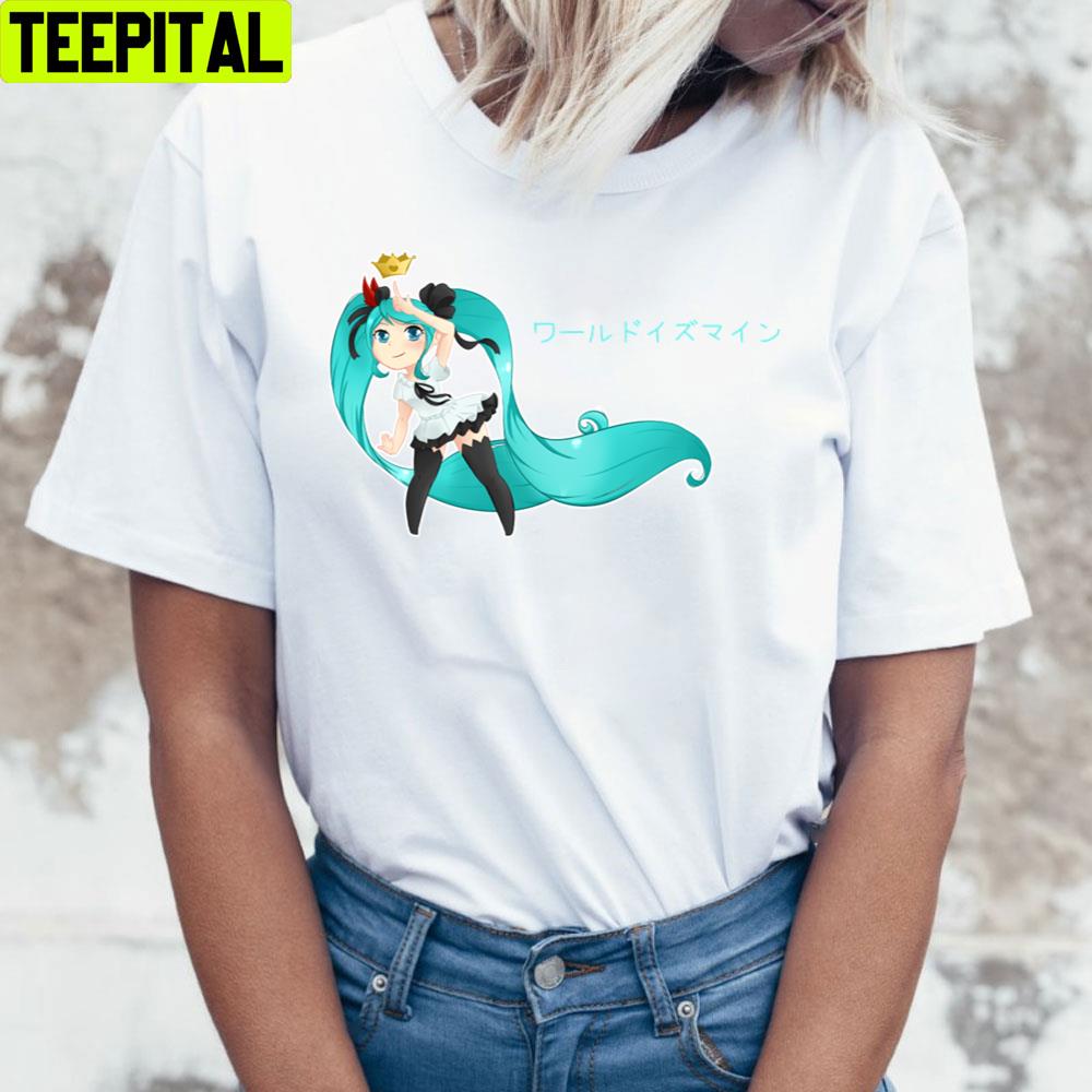Queen Hatsune Miku Unisex T-Shirt Queen Hatsune Miku Unisex T-Shirt