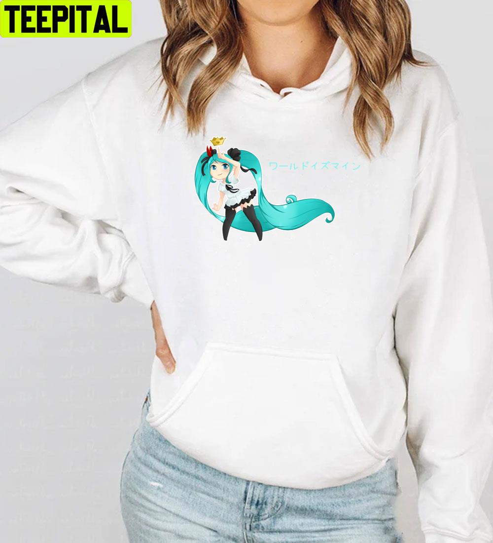 Queen Hatsune Miku Unisex T-Shirt Queen Hatsune Miku Unisex T-Shirt
