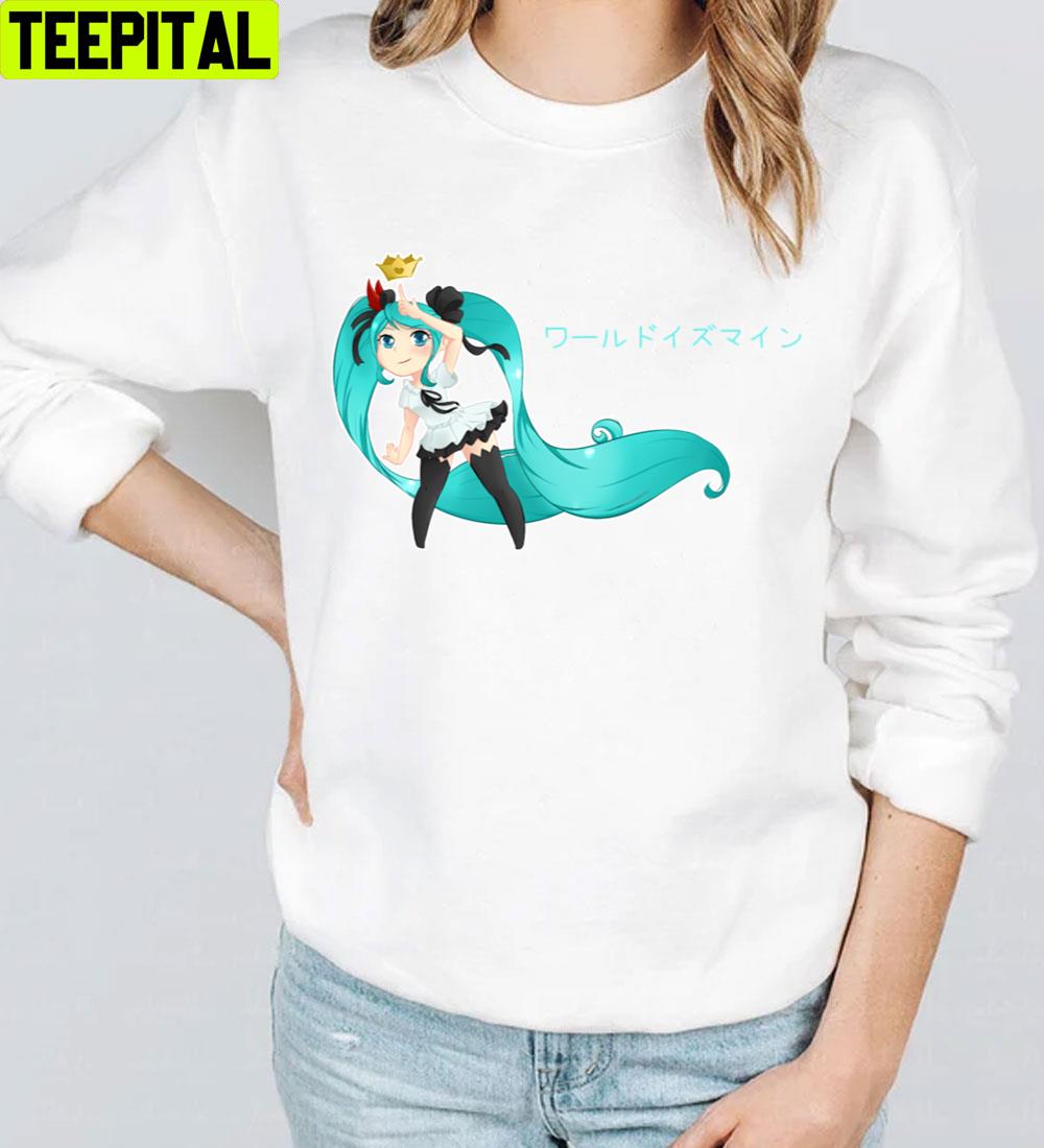 Queen Hatsune Miku Unisex T-Shirt Queen Hatsune Miku Unisex T-Shirt