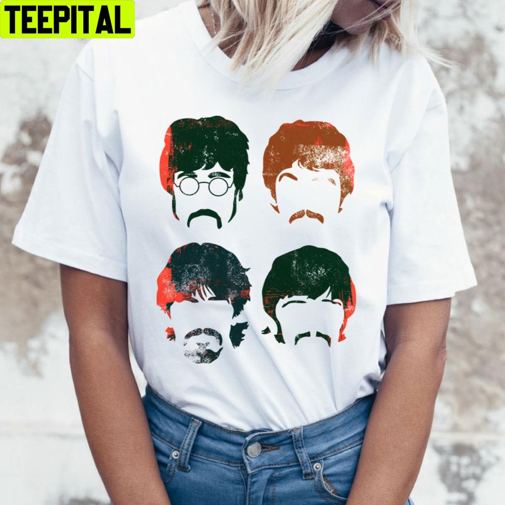 The Face Member The Fab Four Unisex T-Shirt The Face Member The Fab Four Unisex T-Shirt
