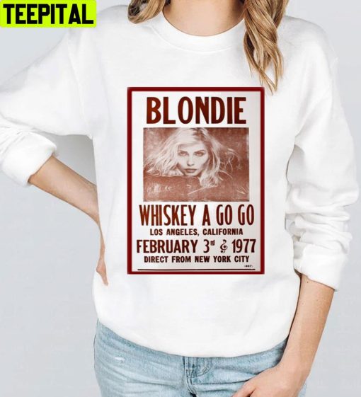 Vintage Concert Blondie Unisex T-Shirt
