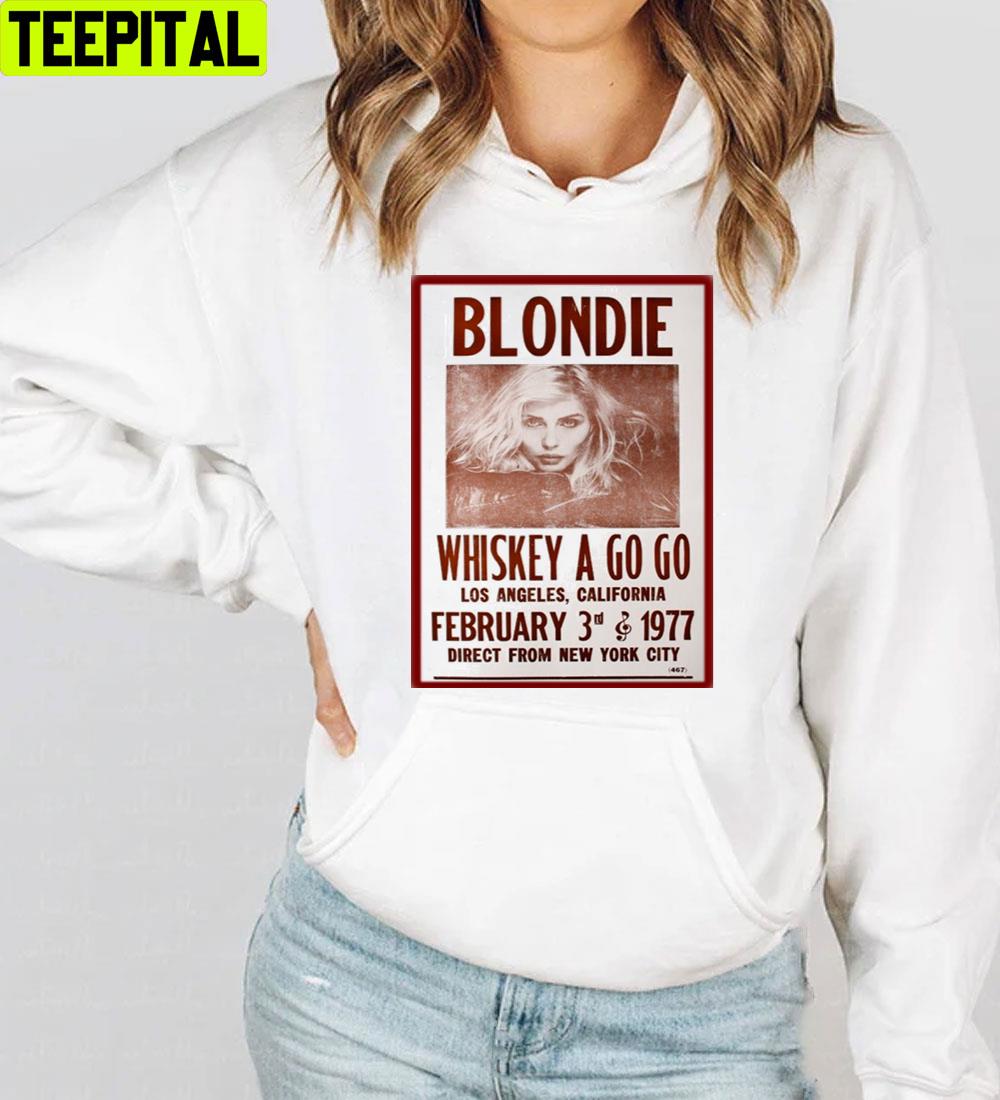 Vintage Concert Blondie Unisex T-Shirt Vintage Concert Blondie Unisex T-Shirt