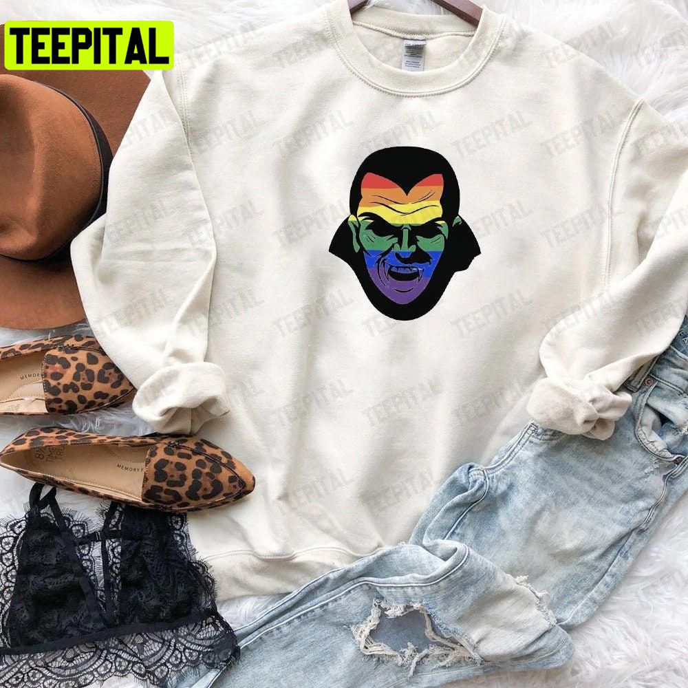 Bite With Pride Vampire Dracula Gay Lgbt Halloween Unisex T-Shirt Sweatshirt Hoodie Bite With Pride Vampire Dracula Gay Lgbt Halloween Unisex T-Shirt Sweatshirt Hoodie