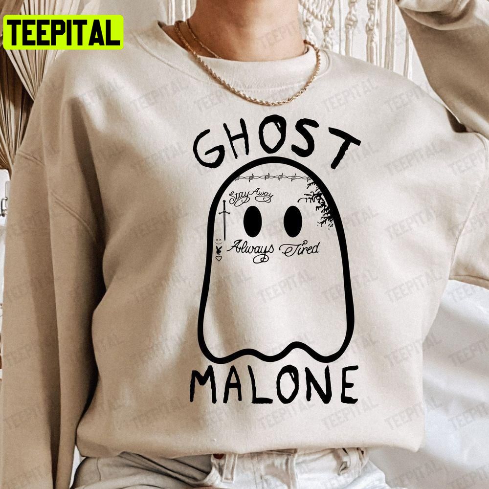 Ghost Malone Halloween Party And Unisex T-Shirt Sweatshirt Hoodie Ghost Malone Halloween Party And Unisex T-Shirt Sweatshirt Hoodie