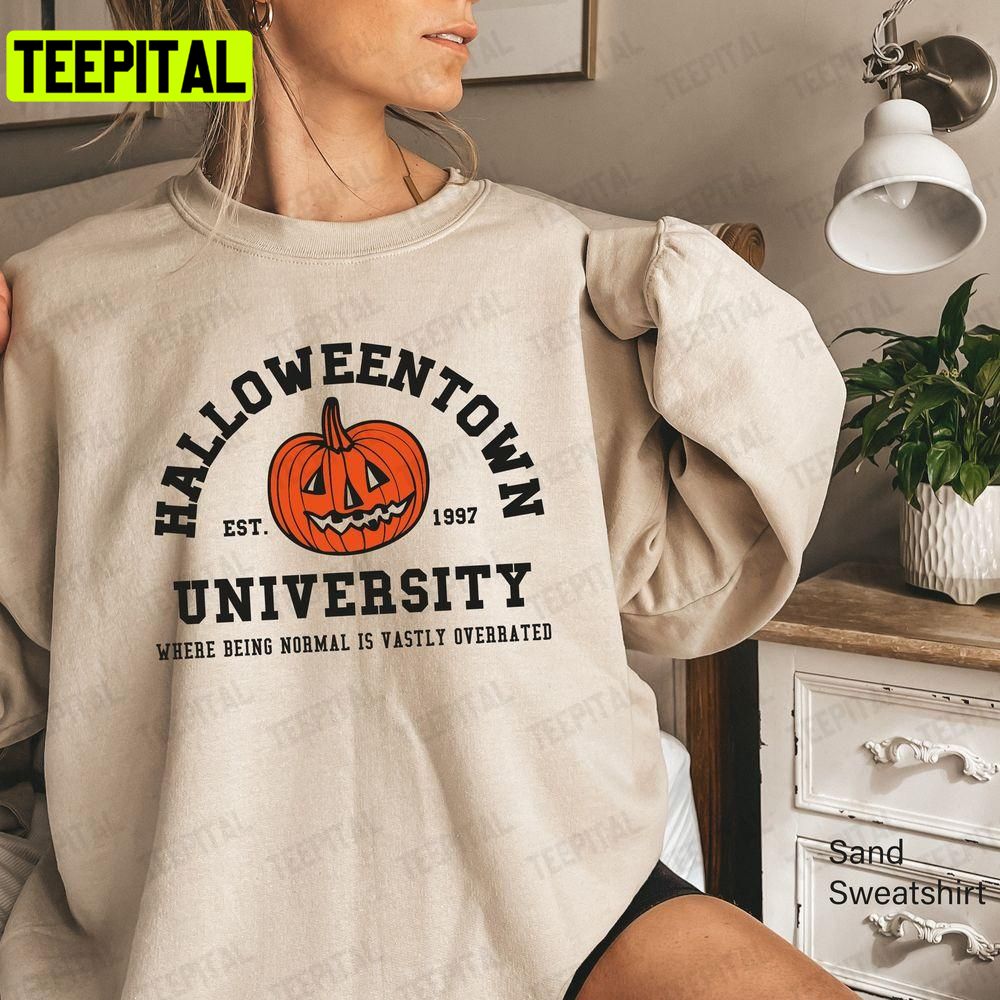 Halloween School Halloweentown University Fall Unisex T-Shirt Sweatshirt Hoodie Halloween School Halloweentown University Fall Unisex T-Shirt Sweatshirt Hoodie