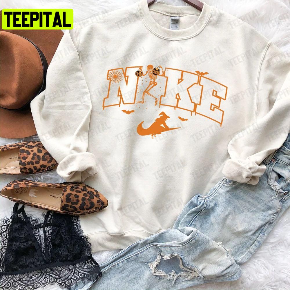 Halloween Skeleton Pumpkin Unisex T-Shirt Sweatshirt Hoodie Halloween Skeleton Pumpkin Unisex T-Shirt Sweatshirt Hoodie