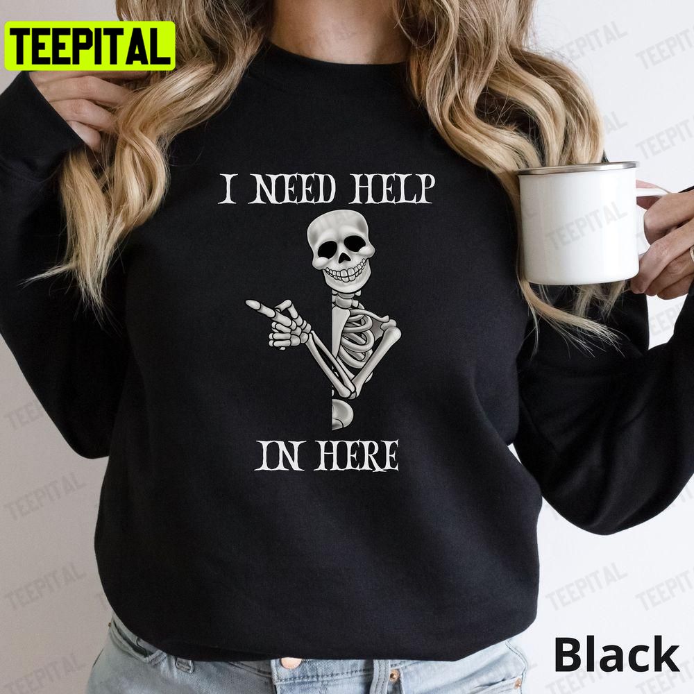 Halloween Spooky Skeleton Fall Unisex T-Shirt Sweatshirt Hoodie Halloween Spooky Skeleton Fall Unisex T-Shirt Sweatshirt Hoodie