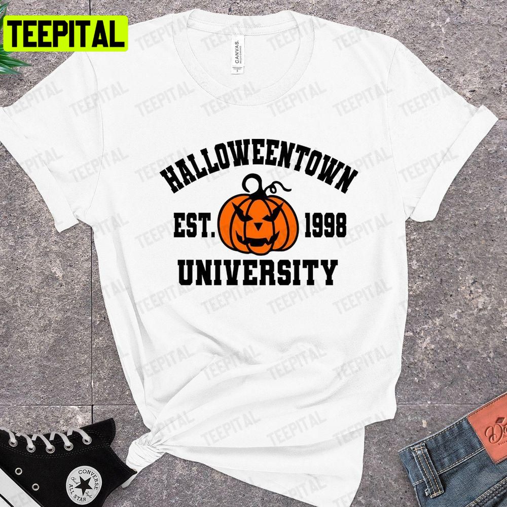 Halloweentown University Vintage Halloween Party Unisex T-Shirt Sweatshirt Hoodie Halloweentown University Vintage Halloween Party Unisex T-Shirt Sweatshirt Hoodie