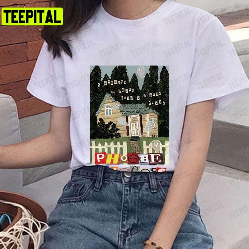 Phoebe Bridgers Haunted House Halloween Spooky Unisex T-Shirt Sweatshirt Hoodie Phoebe Bridgers Haunted House Halloween Spooky Unisex T-Shirt Sweatshirt Hoodie