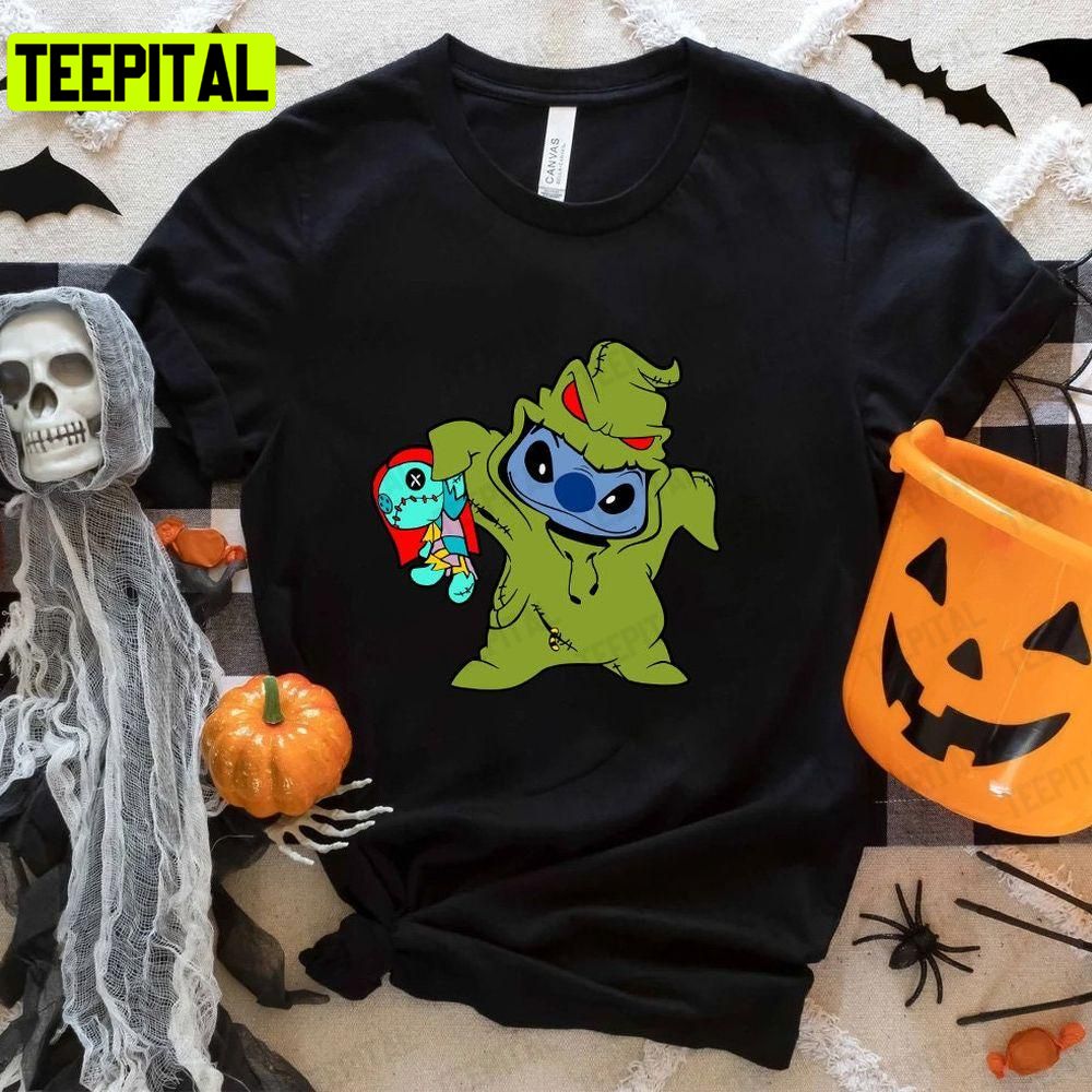 Stitch Horror Halloween Disneyland Unisex T-Shirt Sweatshirt Hoodie Stitch Horror Halloween Disneyland Unisex T-Shirt Sweatshirt Hoodie