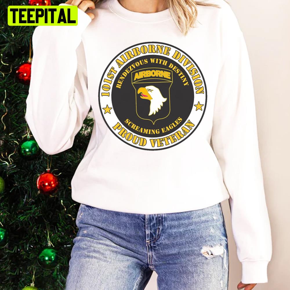 101st Airborne Division Veteran Sweatshirt 101st Airborne Division Veteran Sweatshirt