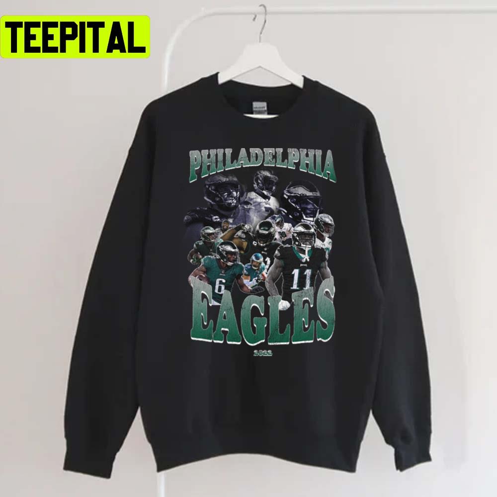 2022 Philadelphia Eagles Vintage Tee Sweatshirt 2022 Philadelphia Eagles Vintage Tee Sweatshirt