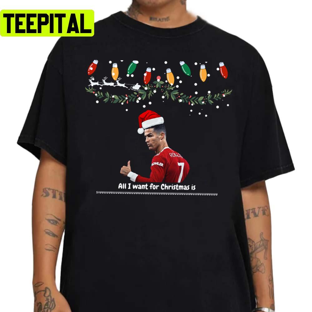 All I Want For Christmas Is Siuu Unisex Sweatshirt All I Want For Christmas Is Siuu Unisex Sweatshirt
