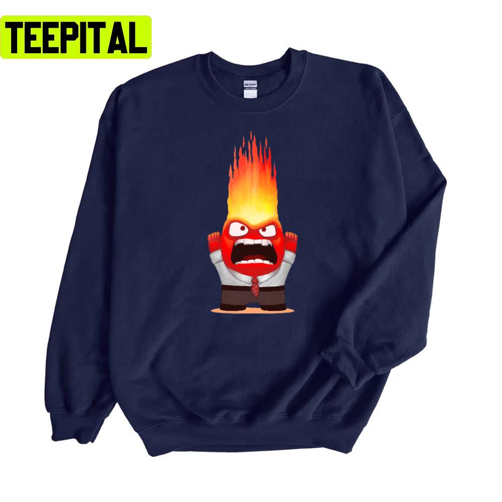 Anger Inside Out Unisex Sweatshirt Anger Inside Out Unisex Sweatshirt