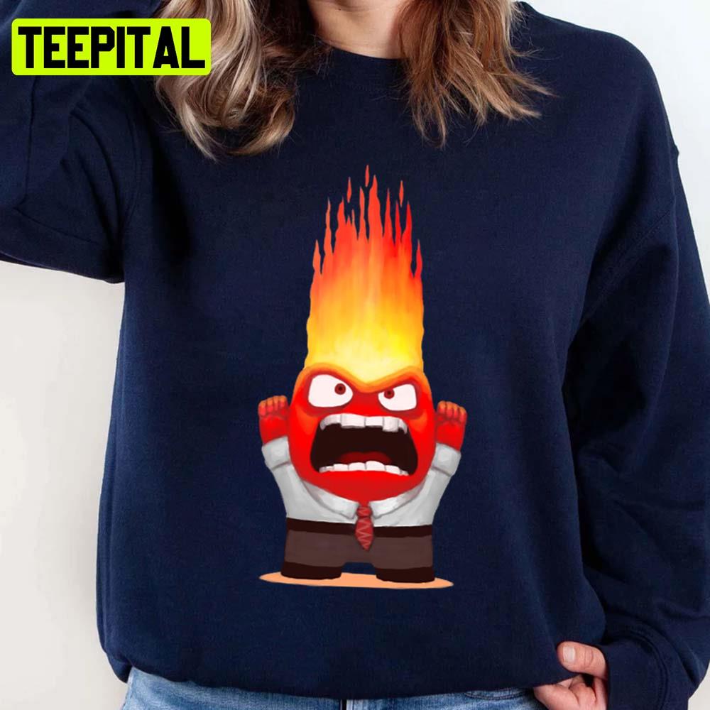 Anger Inside Out Unisex Sweatshirt Anger Inside Out Unisex Sweatshirt