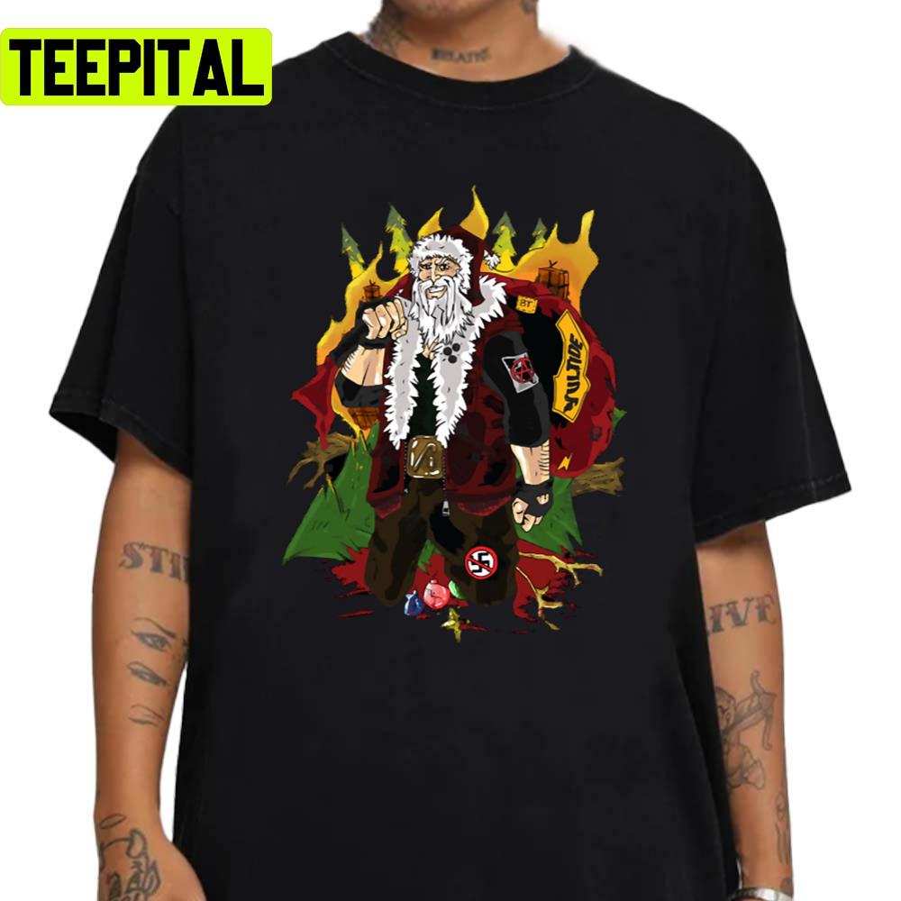 Bad Santa Punk Christmas Unisex Sweatshirt Bad Santa Punk Christmas Unisex Sweatshirt