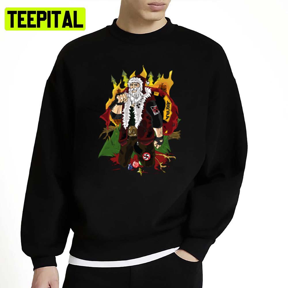 Bad Santa Punk Christmas Unisex Sweatshirt Bad Santa Punk Christmas Unisex Sweatshirt