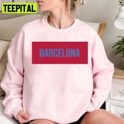 Barcelona Vintage Colored Unisex Sweatshirt